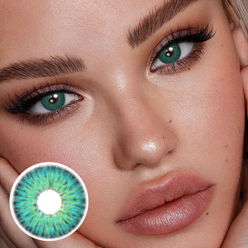 Electric Aqua 6-Month Colored Contacts
