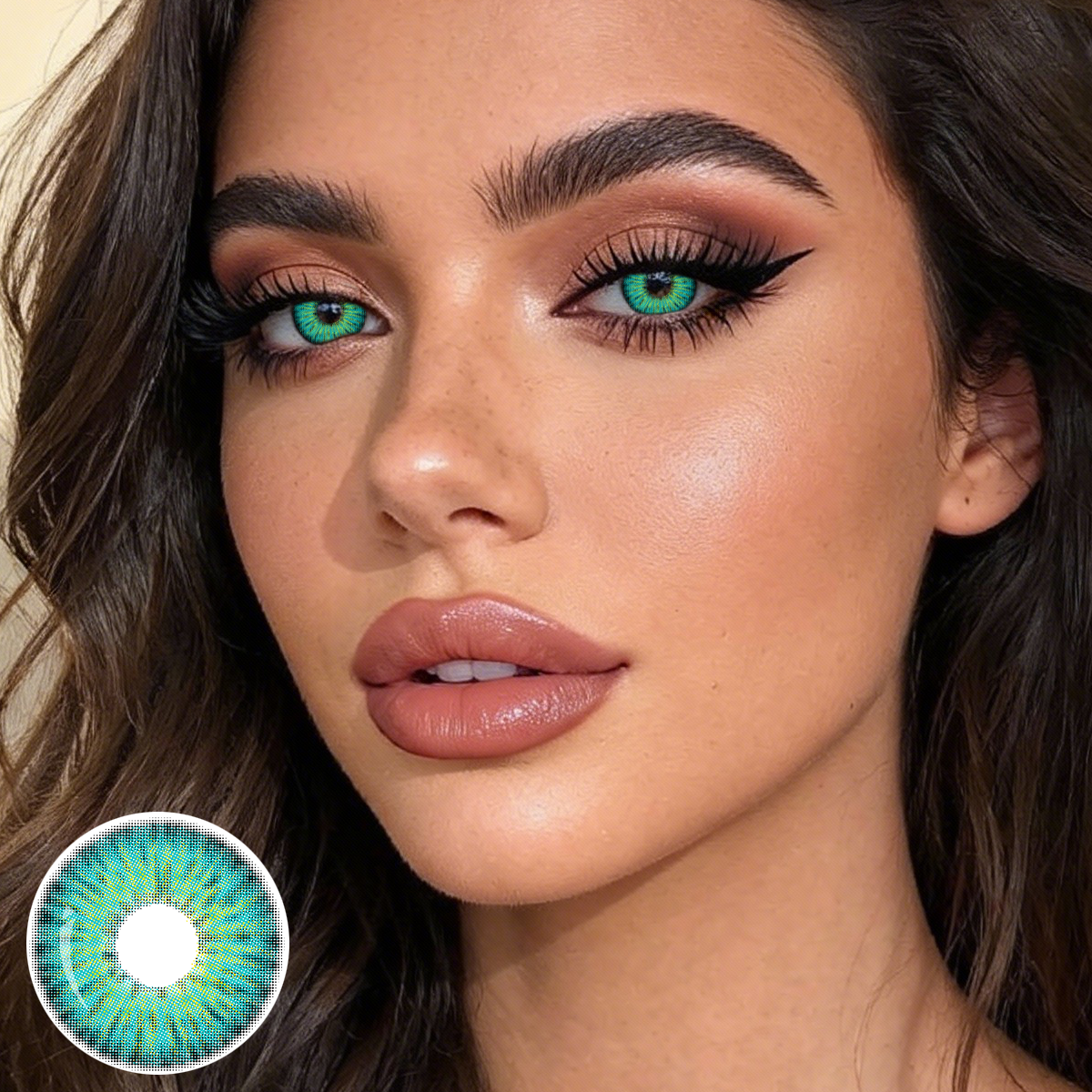 Electric Aqua 6-Month Colored Contacts