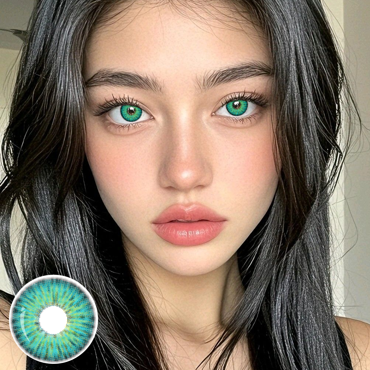 Electric Aqua 6-Month Colored Contacts
