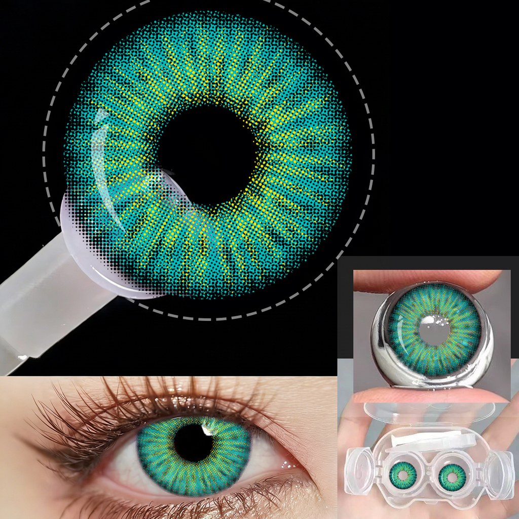 Electric Aqua 6-Month Colored Contacts