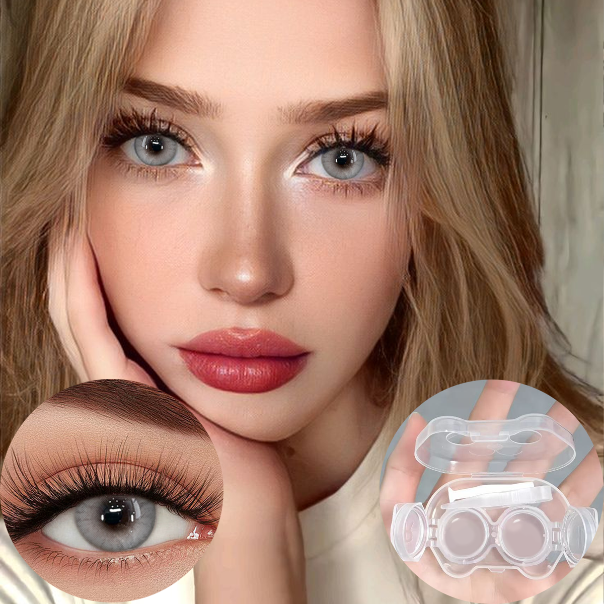 Frosted Mist Gray 6-Month Colored Contacts