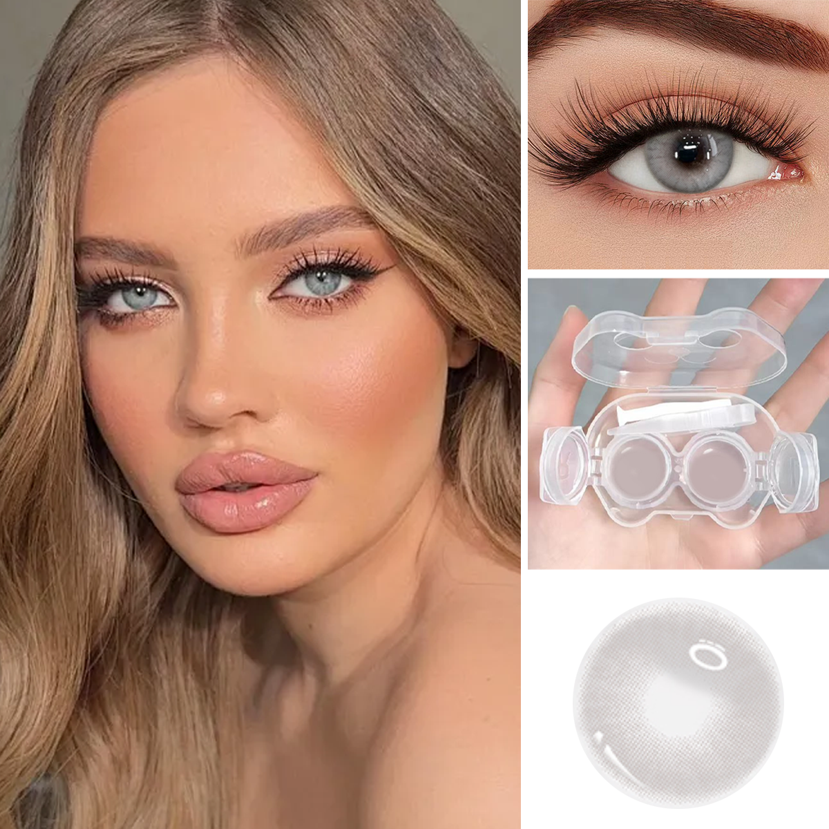 Frosted Mist Gray 6-Month Colored Contacts