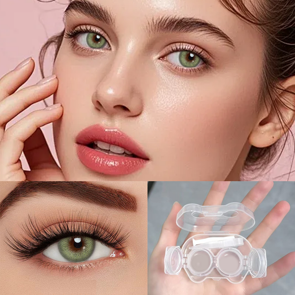 Lime Veil Green Yearly Colored Contacts