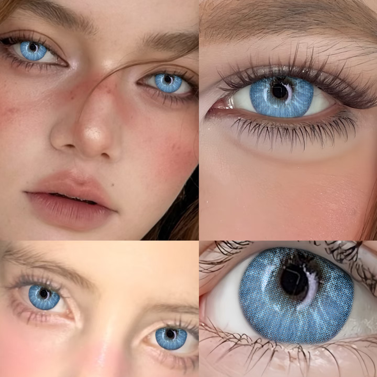 Ocean Glow Blue 6-Month Colored Contacts