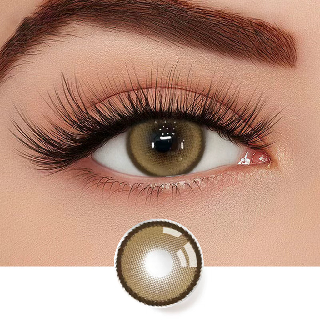 Olive Mocha 6-Month Colored Contacts