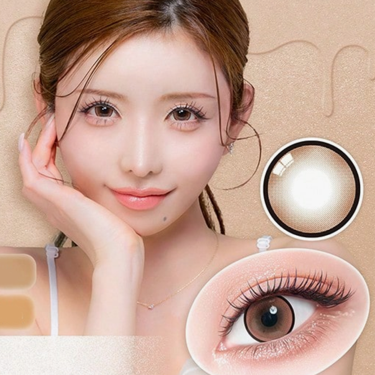 Olive Mocha 6-Month Colored Contacts