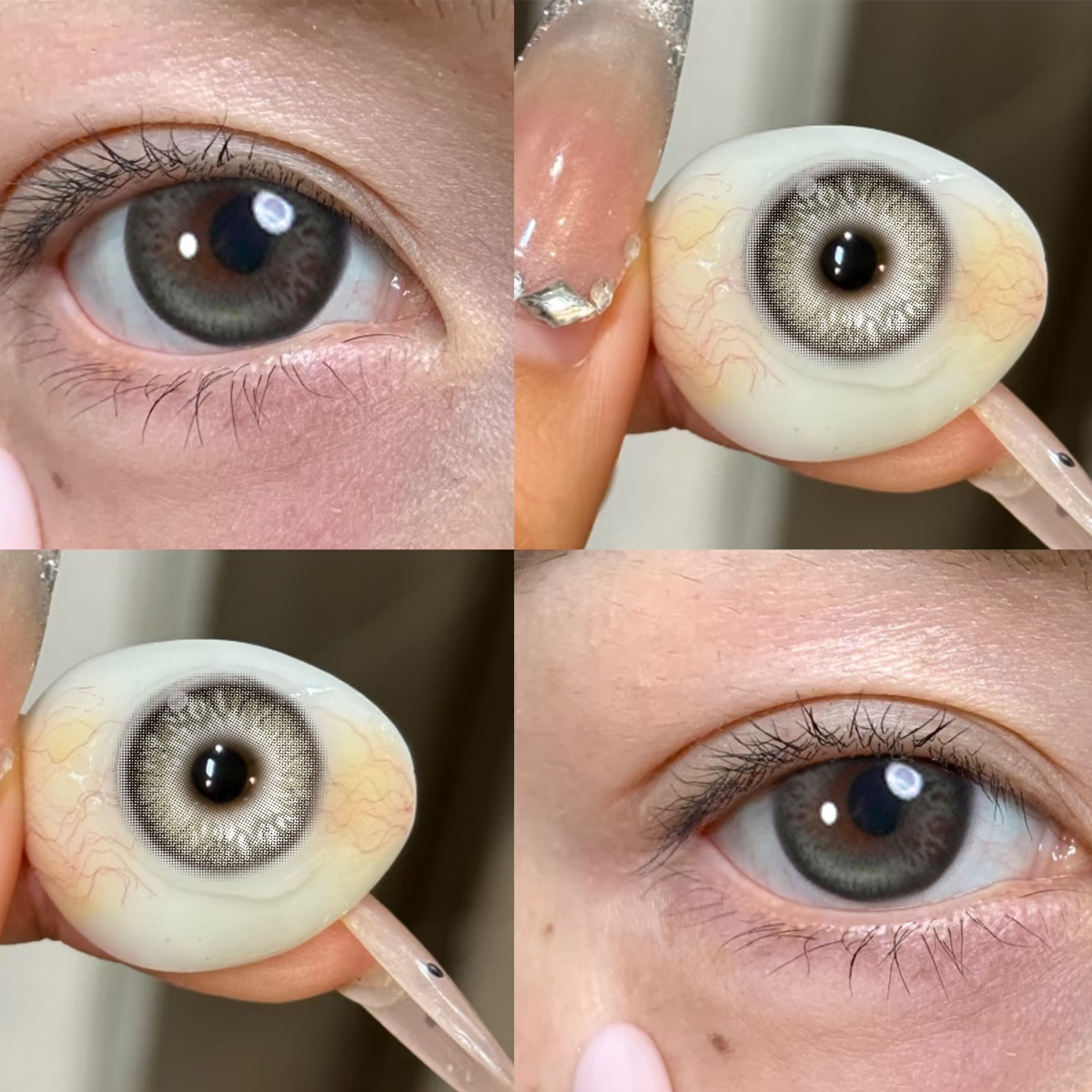 Smoky Taupe Gray 6-Month Colored Contacts