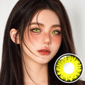 Solar Halo Yellow 6-Month Colored Contacts