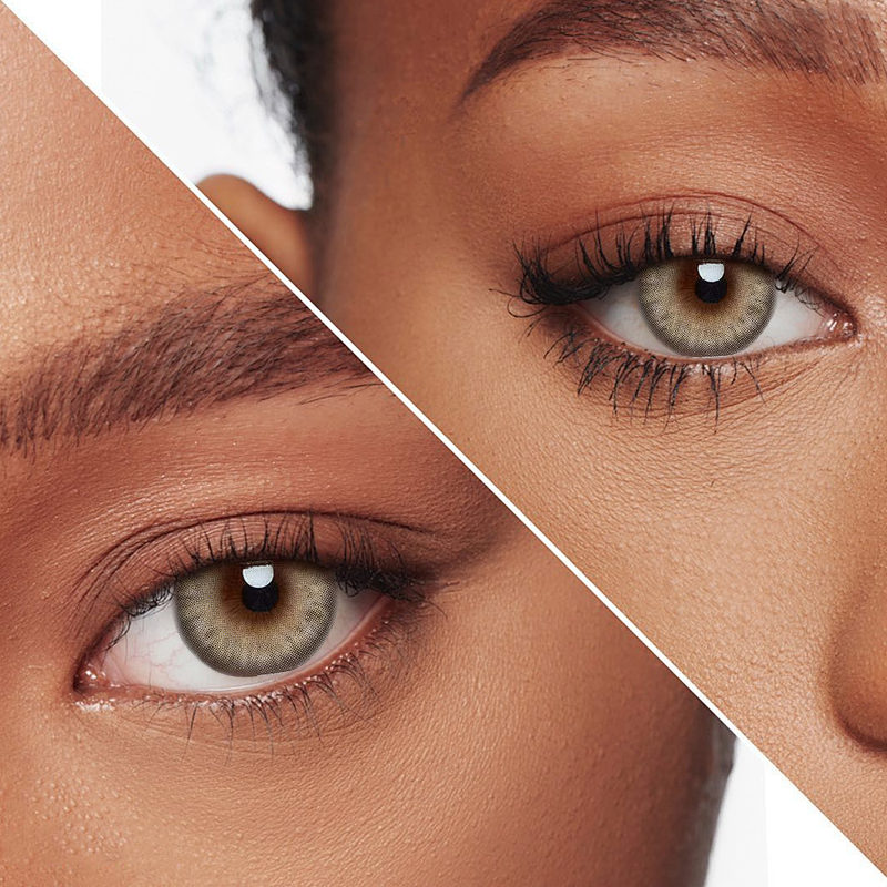 Velvet Olive Hazel 6-Month Colored Contacts