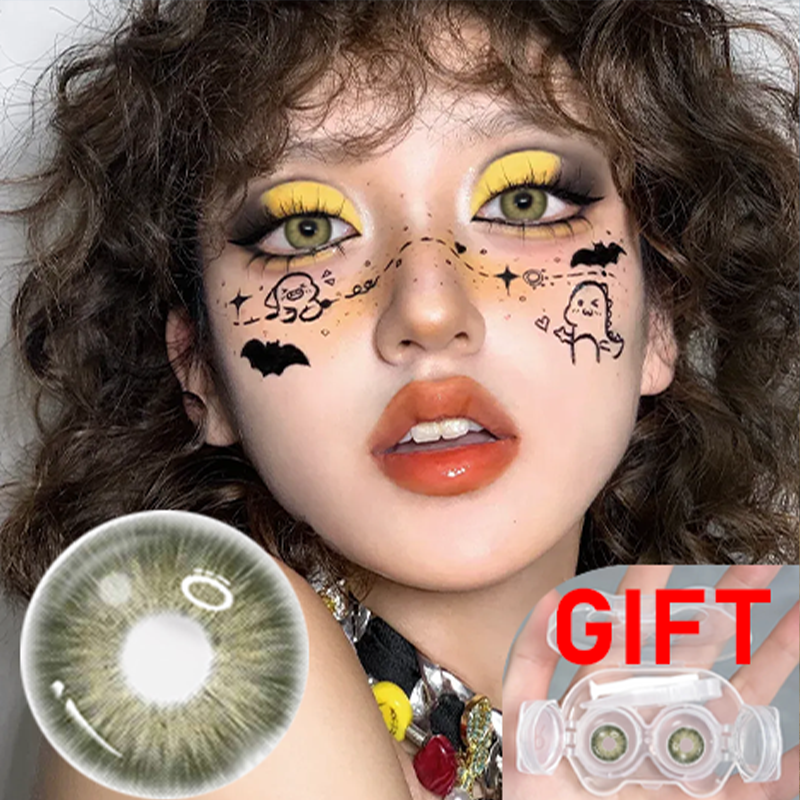 Sage Mist Green Yearly Colored Contacts