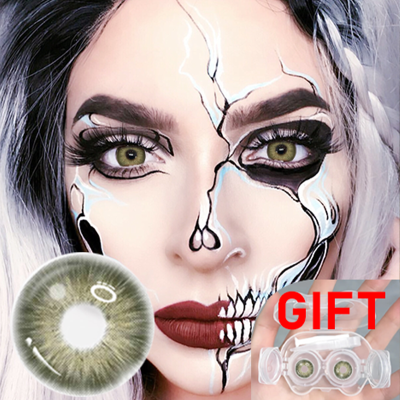 Sage Mist Green Yearly Colored Contacts