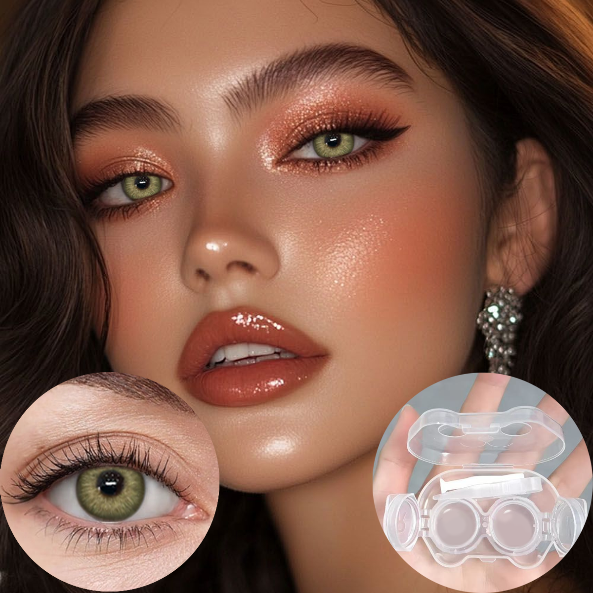 Sage Mist Green Yearly Colored Contacts