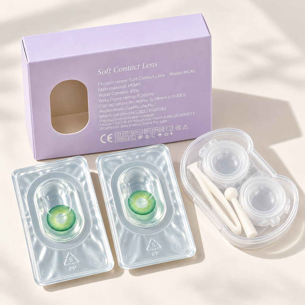 Willow Haze Green 6-Month Colored Contacts
