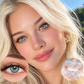 Arctic Halo Blue 6-Month Colored Contacts
